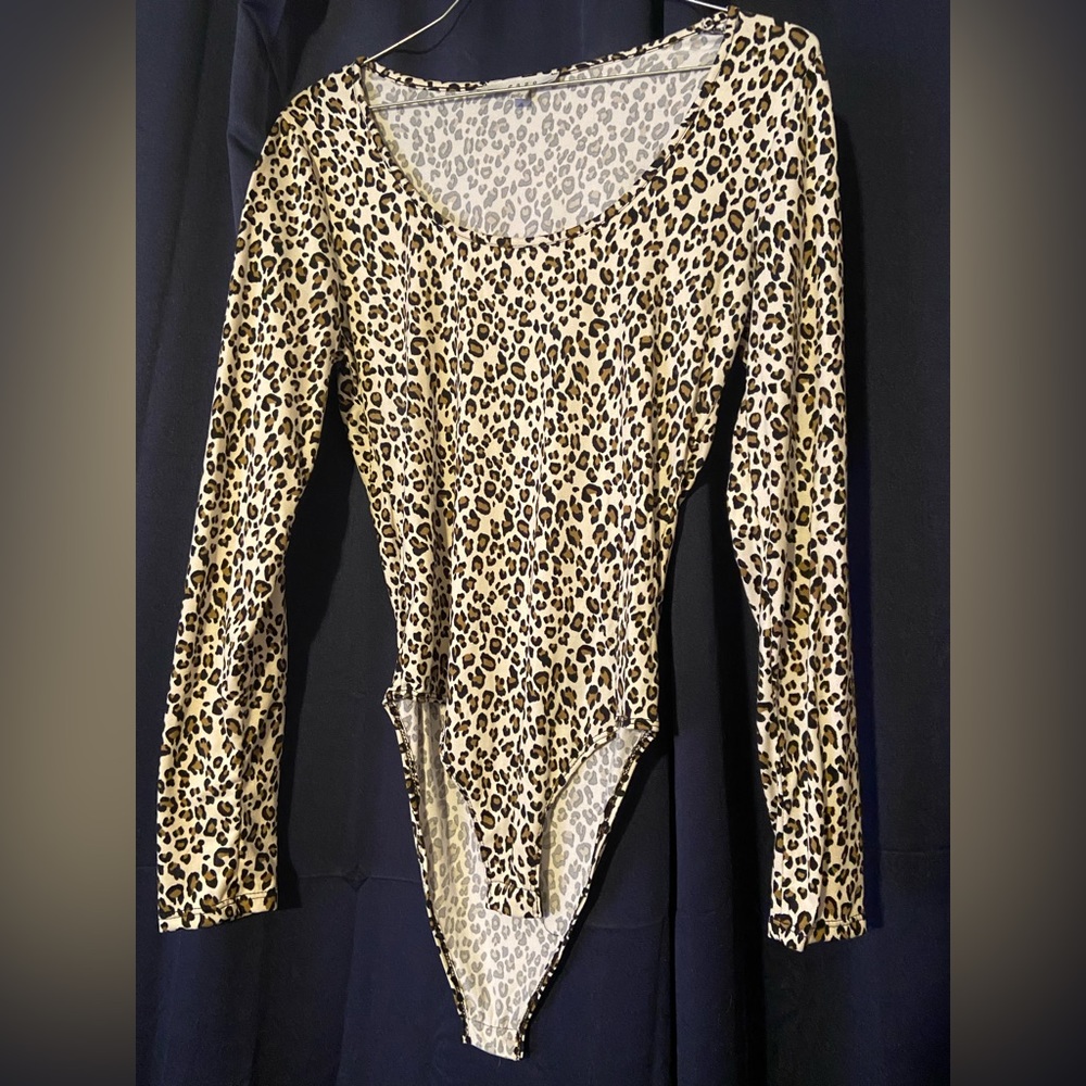 Small Leopard Bodysuit
